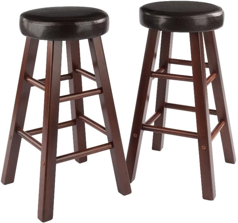 Winsome Maria Cushion Seat Counter Stool, 2-Pc Set