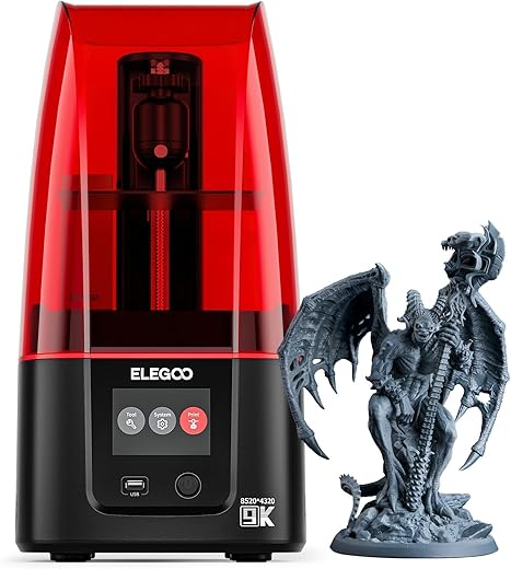 ELEGOO Mars 4 MSLA 3D Printer With 9K LCD