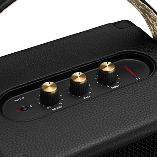 Marshall Tufton Portable Bluetooth Speaker, Black - Image 3