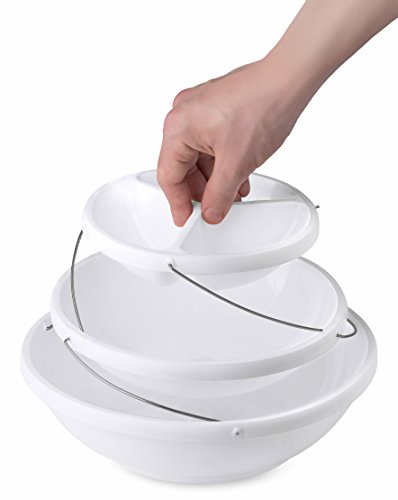 Masirs Collapsible 3-Tier Bowl: Decorative Design - Image 3
