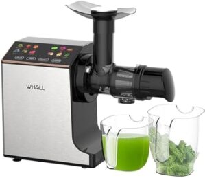 whall Masticating Slow Juicer, Stainless Machines