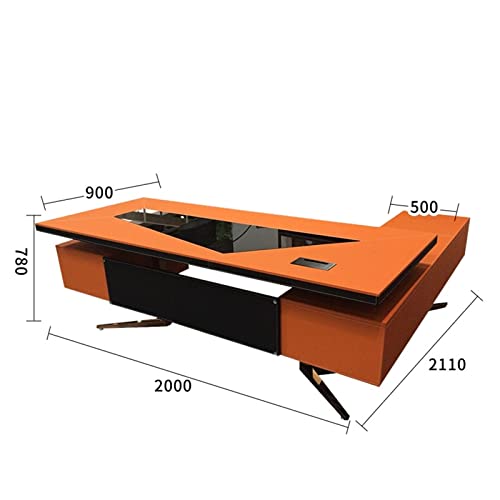 MBNVBNM Executive Office Desk Combination - Image 3