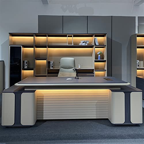 MBNVBNM Office Desk Luxury Furniture Table Set - Image 2