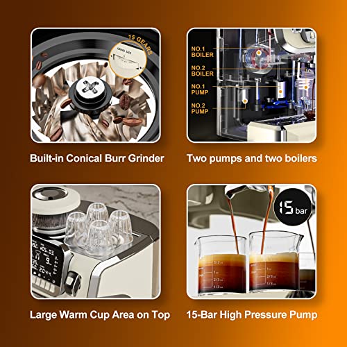 Mcilpoog TC520 Espresso Machine With Milk Frother - Image 4