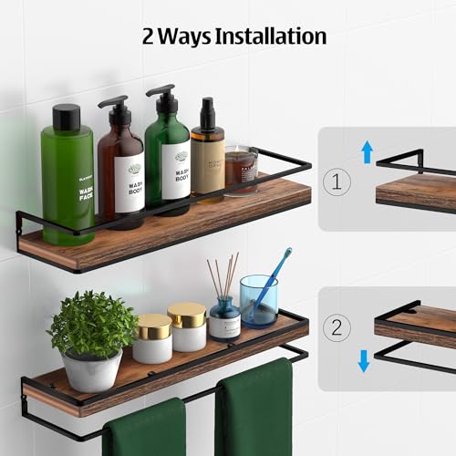 Meangood Floating Shelves Wall Mounted Set - Image 5