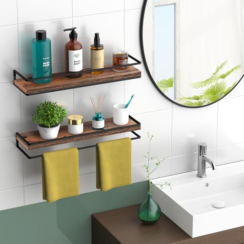 Meangood Floating Shelves Wall Mounted Set - Image 2