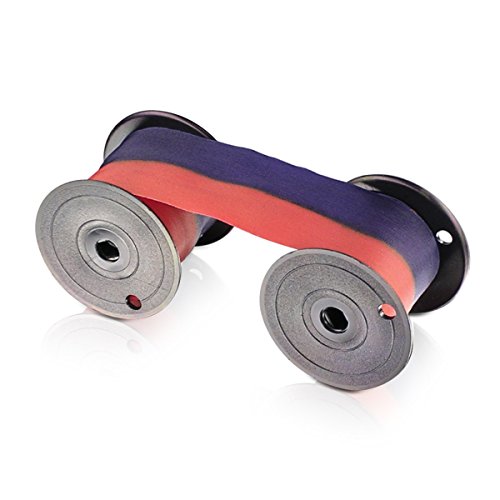 Mechanical Time Clock Ribbon, Red/Blue, 7-2CN - Image 2