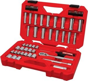 CRAFTSMAN Mechanics Tool Set, 3/8 Inch Drive, CMMT45161