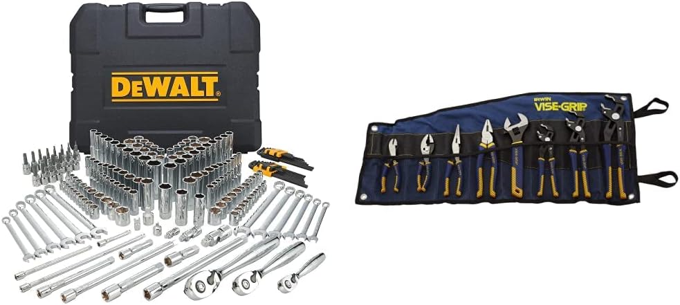 DEWALT Mechanics Tools Kit & Pliers Set, DWMT72165, 2078712