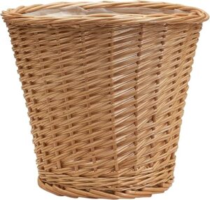 Household Essentials Medium Willow Waste Basket ML-2312