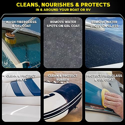 Meguiar's Boat/RV Starter Kit - Gelcoat Cleaner Wax - Image 2