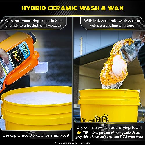 Meguiar's Hybrid Ceramic Wash & Wax Kit - Image 4
