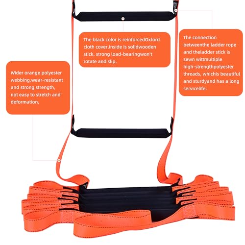 Meidansini 9.8 Feet Emergency Fire Escape Ladder - Image 4