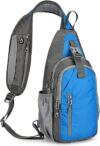 W WINTMING Men’s Sling Bag With USB Port