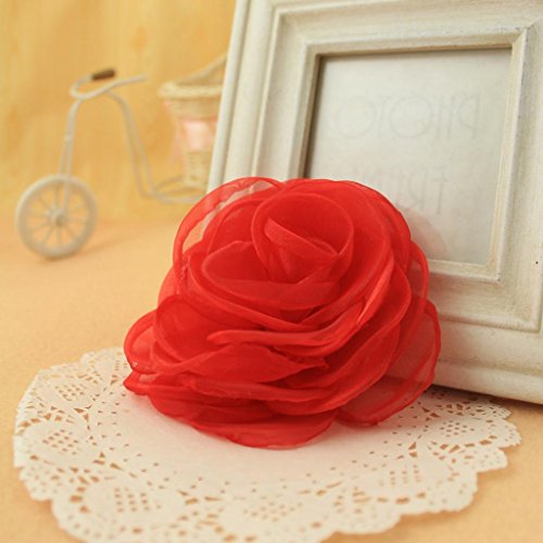 Merdia Rose Brooches & Floral Hair Clips - Image 4