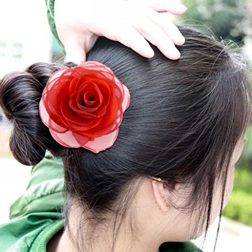 Merdia Rose Brooches & Floral Hair Clips - Image 5