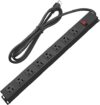 HHSOET Metal 8 Outlet Mountable Power Strip