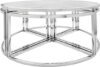 Sagebrook Home Metal Pull Out Accent Console Table 15440-01