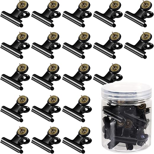 SANNIX Metal Push Pin Clips For Bulletin Boards