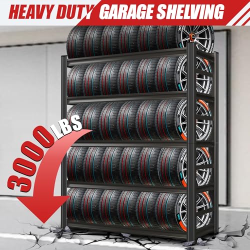 Metallitrend 72" H, 3000 lb. Heavy Duty Shelving - Image 4