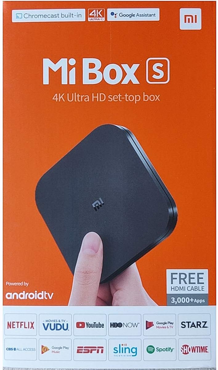 Xiaomi Mi Box S 4K HDR Streaming Media Player