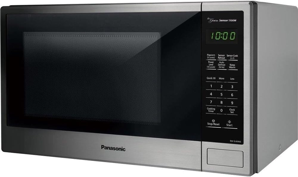 Panasonic Microwave Oven, 1.3 Cft, Stainless Steel