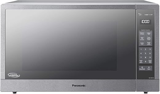 Panasonic Microwave Oven, Stainless Steel, Cyclonic Wave, NN-SN97JS