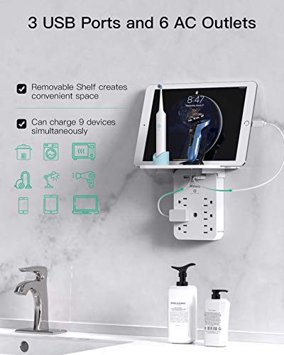 Mifaso Outlet Extender With Surge Protector - Image 2