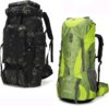 W WINTMING Military & Hiking Backpack 70L/75L
