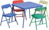 Flash Furniture Mindy Kids Multicolor 5-Piece Folding Table Set