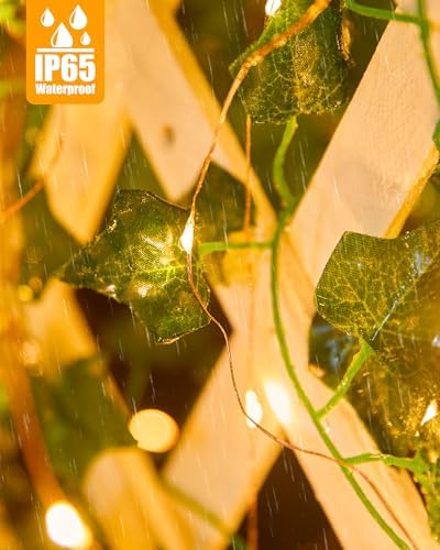 Minetom Solar String Lights, 33Ft 100 LED Fairy - Image 3