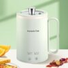 JANHESTY Mini Electric Kettle: 400ml Travel Boiler
