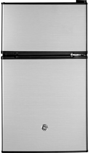 GE Mini Fridge With Freezer, 3.1 Cu. Ft