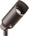 Kichler Mini Outdoor LED Adjustable Spotlight, 15384AZT