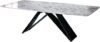 MBNVBNM Minimalist Marble Dining Table Wrought Iron