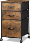 DEVAISE Mobile File Cabinet With 3 Drawers