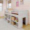 Max & Lily Modern Farmhouse Low Loft Twin Bed