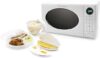 Nostalgia Modern Retro Countertop Microwave Oven Bundle