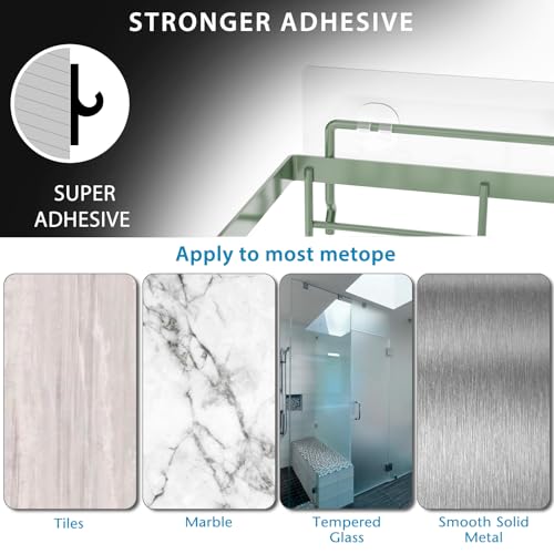 Moforoco Shower Caddy Shelf Organizer Rack - Image 3