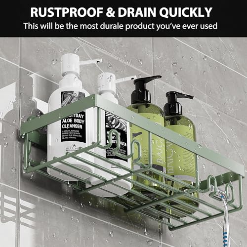 Moforoco Shower Caddy Shelf Organizer Rack - Image 4
