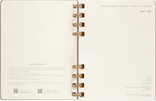 Moleskine 2024 Spiral Academic Planner, Extra Large - Image 4