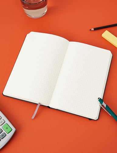 Moleskine Classic Hard Cover Large Squared Notebook - Image 4