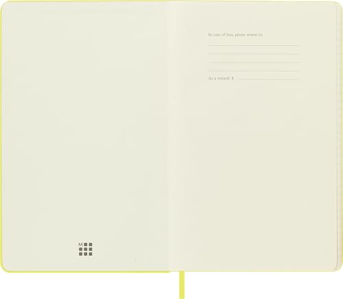 Moleskine Classic Notebook, Hard Cover, Large, Citron - Image 4