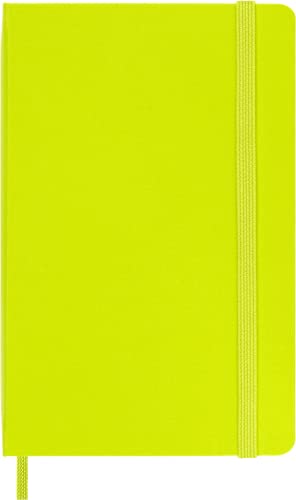 Moleskine Classic Notebook, Hard Cover, Pocket, Lemon Green - Image 2