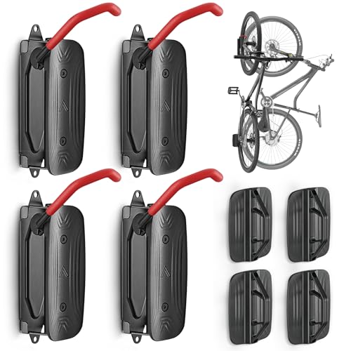 monTEK Swivel Bike Wall Mount, Space-Saving Rack - Image 2