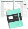 POPRUN Monthly Planner 2024-2025 Spiral Bound