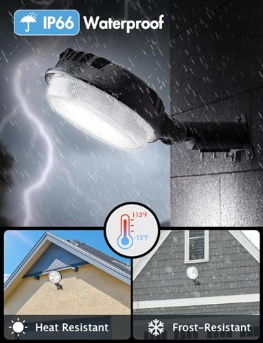 MOONTIP LED Barn Light - Dusk To Dawn Outdoor Lighting - Image 2