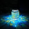 GUANFU Mosaic Solar Lanterns Outdoor Hanging Lights