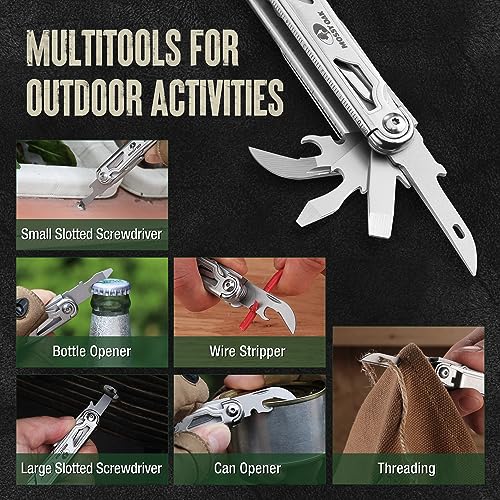 Mossy Oak 12-In-1 Multitool Pocket Knife Stainless - Image 5