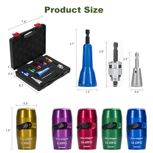 Mozeyerh Upgraded Wire Stripper Twister Tool 2024 - Image 4